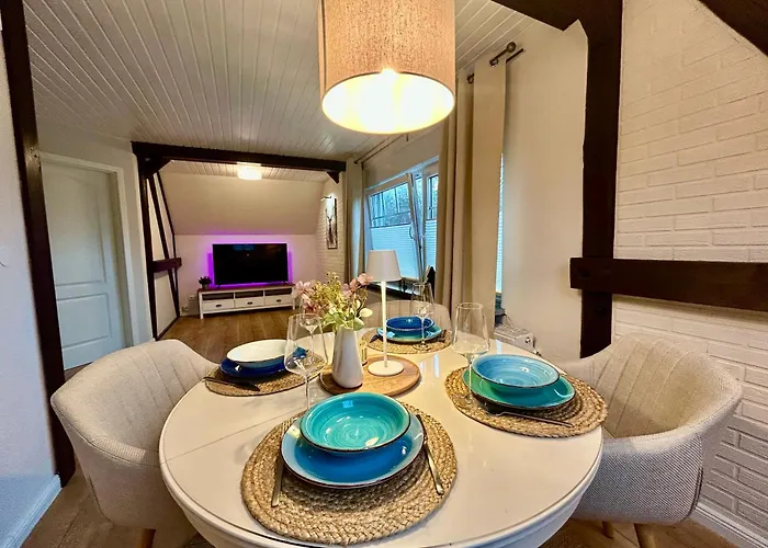 Apartament Osterurlaub - Dachwohnung, Parkplatz, Wlan